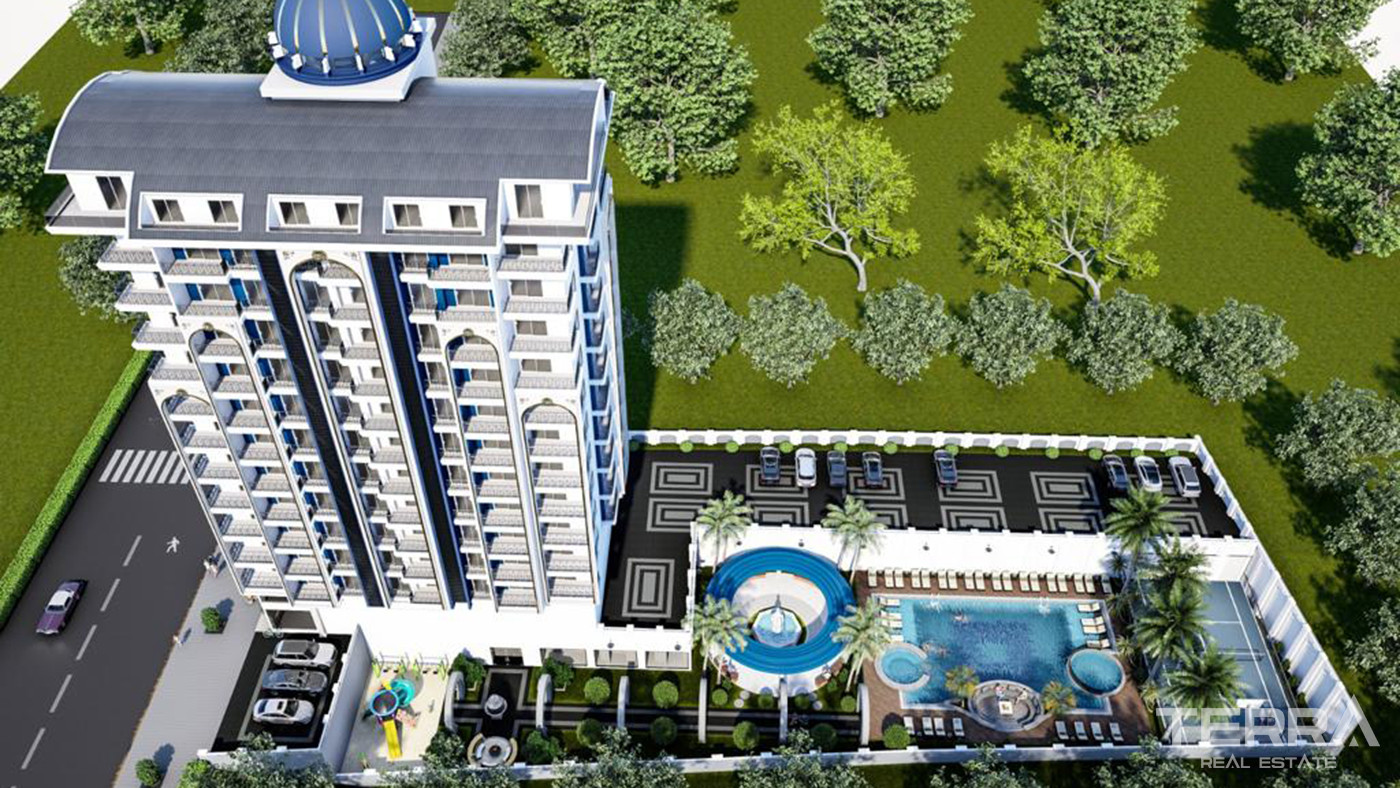 Investment Apartments in Mahmutlar, Alanya with Rich Social Amenities - 80561