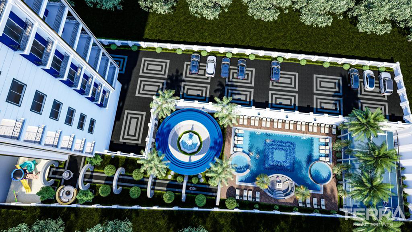 Investment Apartments in Mahmutlar, Alanya with Rich Social Amenities - 80562