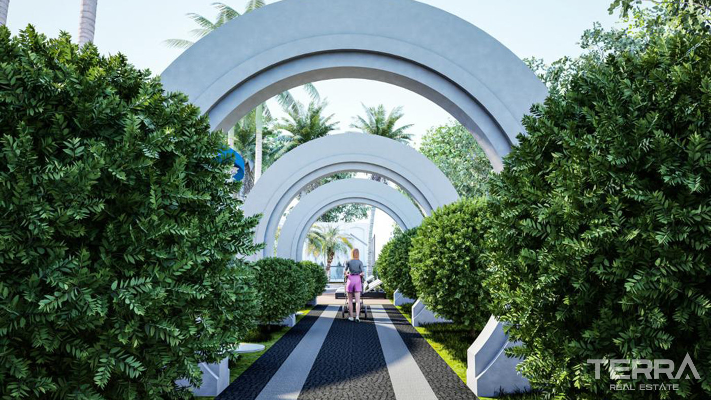 Investment Apartments in Mahmutlar, Alanya with Rich Social Amenities - 80567