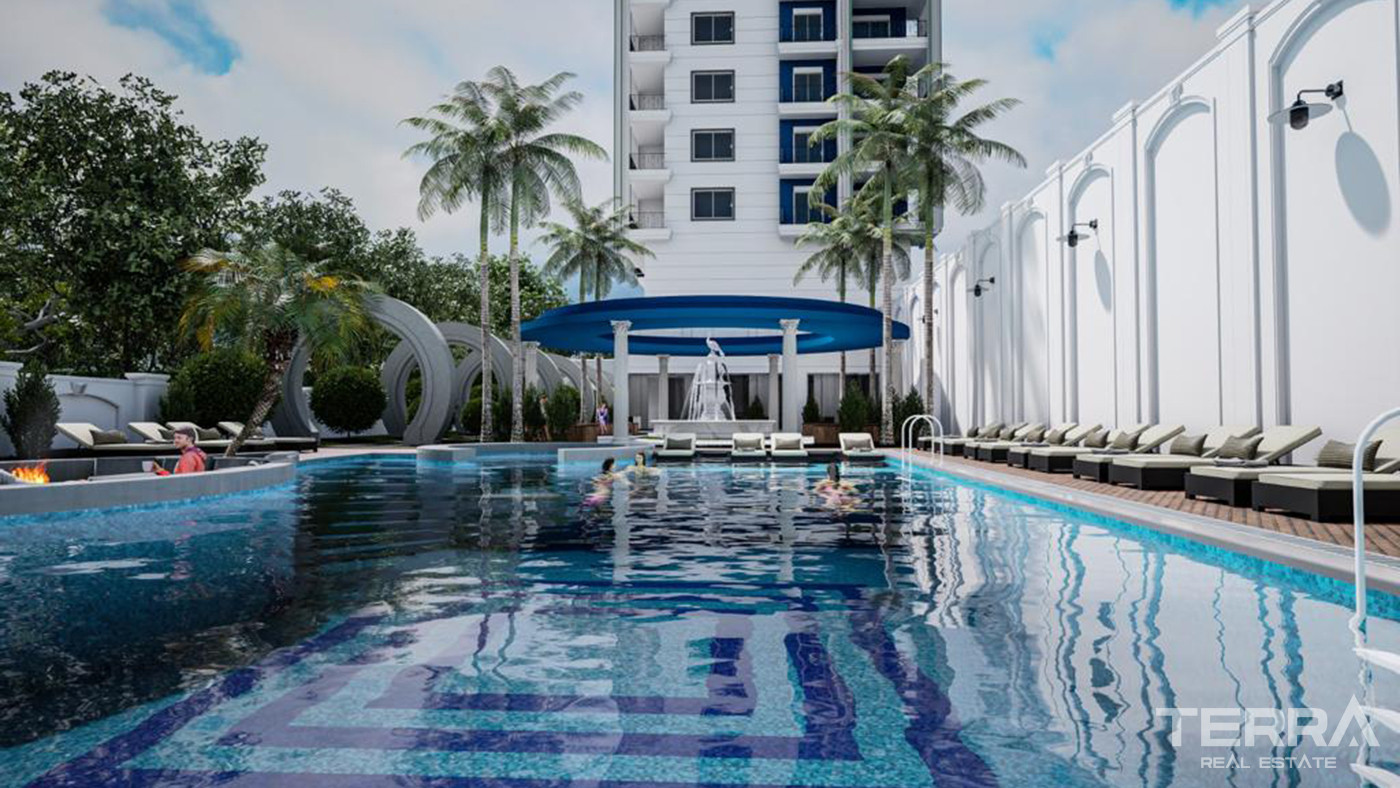 Investment Apartments in Mahmutlar, Alanya with Rich Social Amenities - 80572