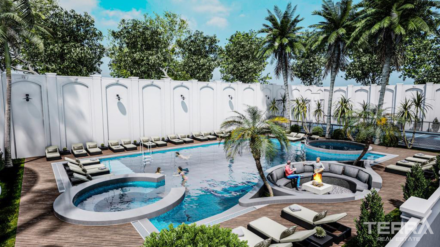 Investment Apartments in Mahmutlar, Alanya with Rich Social Amenities - 80575