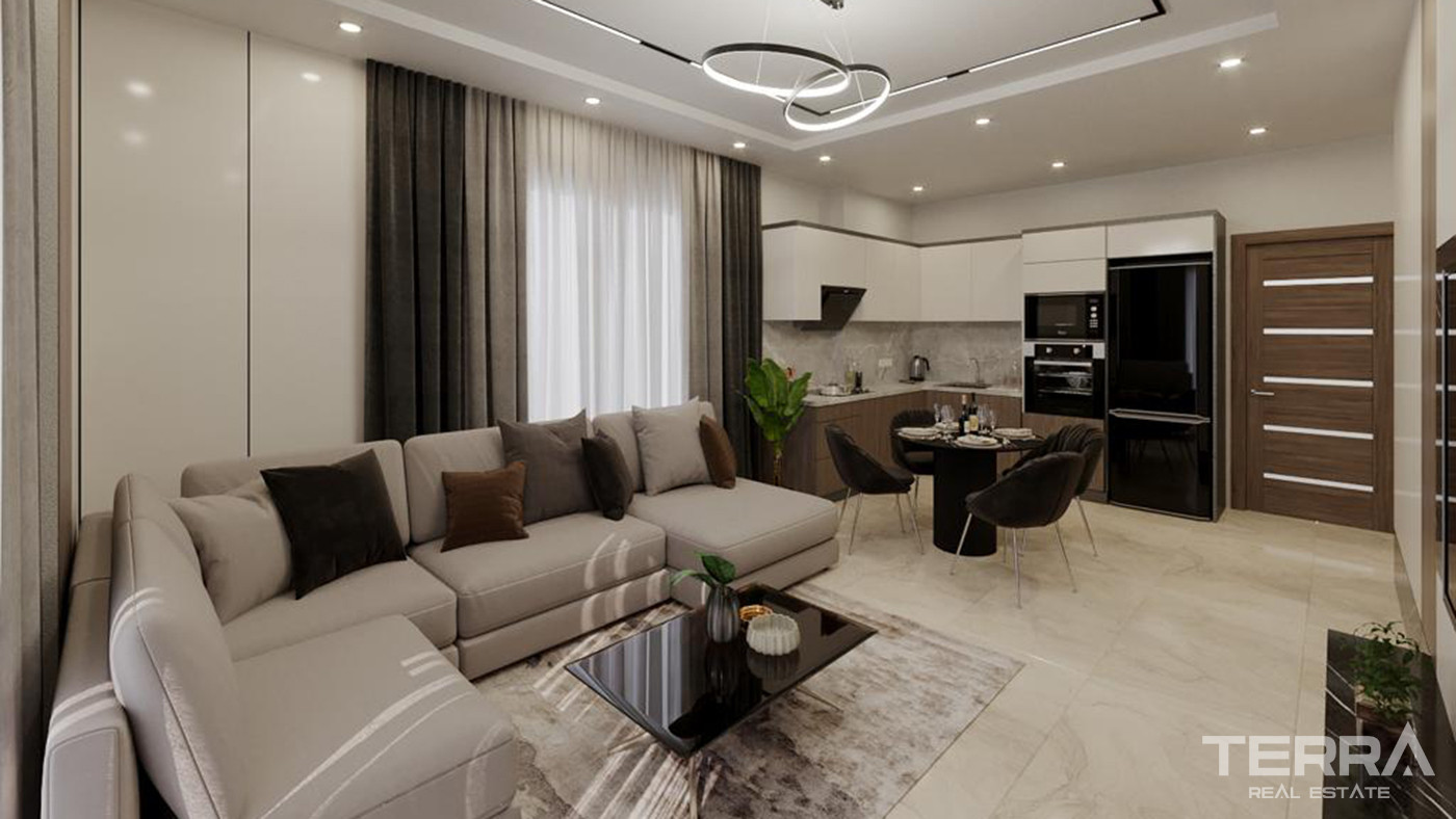 Investment Apartments in Mahmutlar, Alanya with Rich Social Amenities - 80582