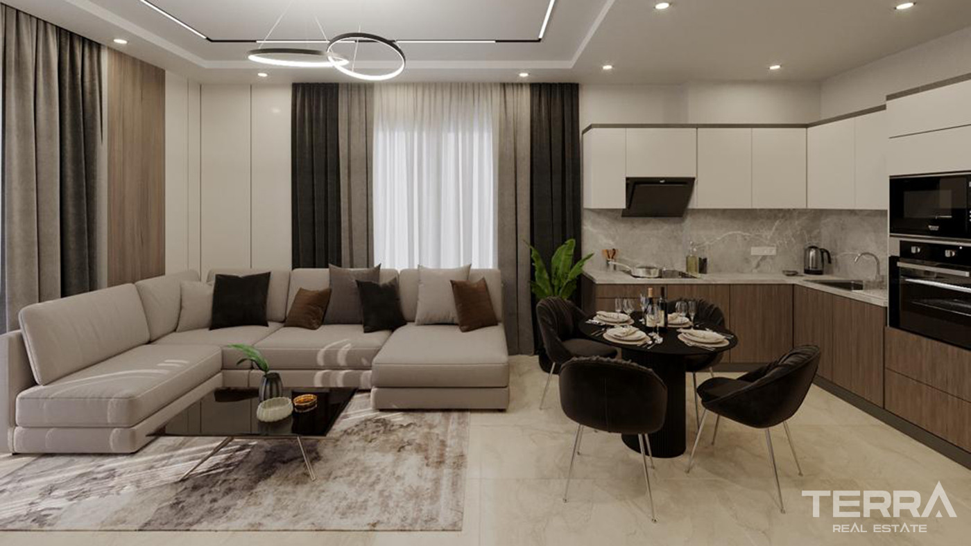 Investment Apartments in Mahmutlar, Alanya with Rich Social Amenities - 80585
