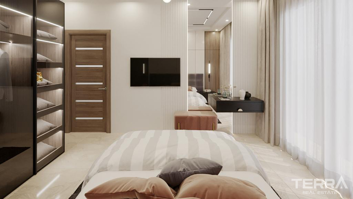 Investment Apartments in Mahmutlar, Alanya with Rich Social Amenities - 80588