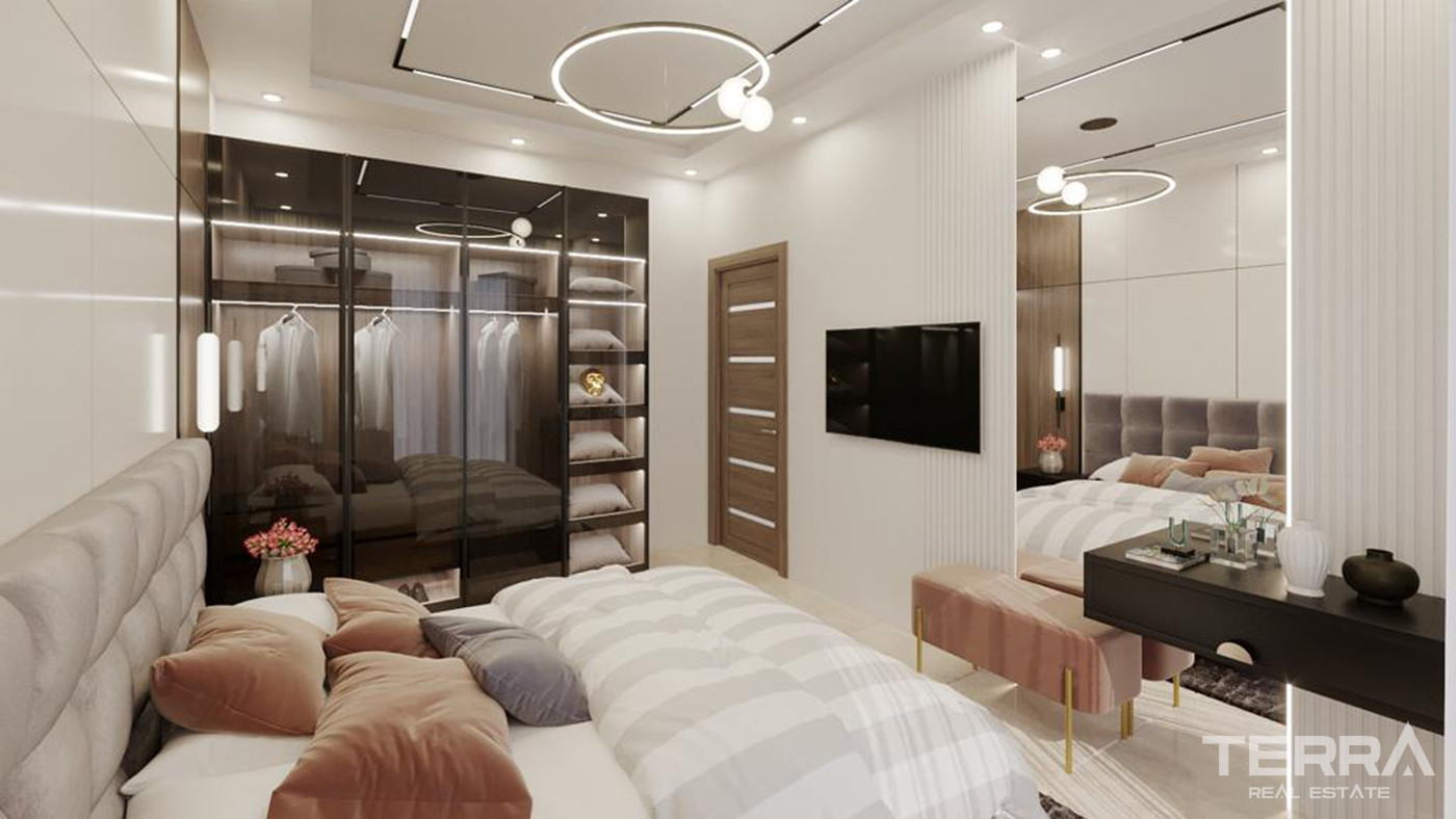 Investment Apartments in Mahmutlar, Alanya with Rich Social Amenities - 80589