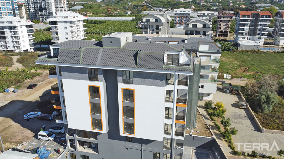 Modern and Elegant Sea View Apartments in Alanya, Kargıcak