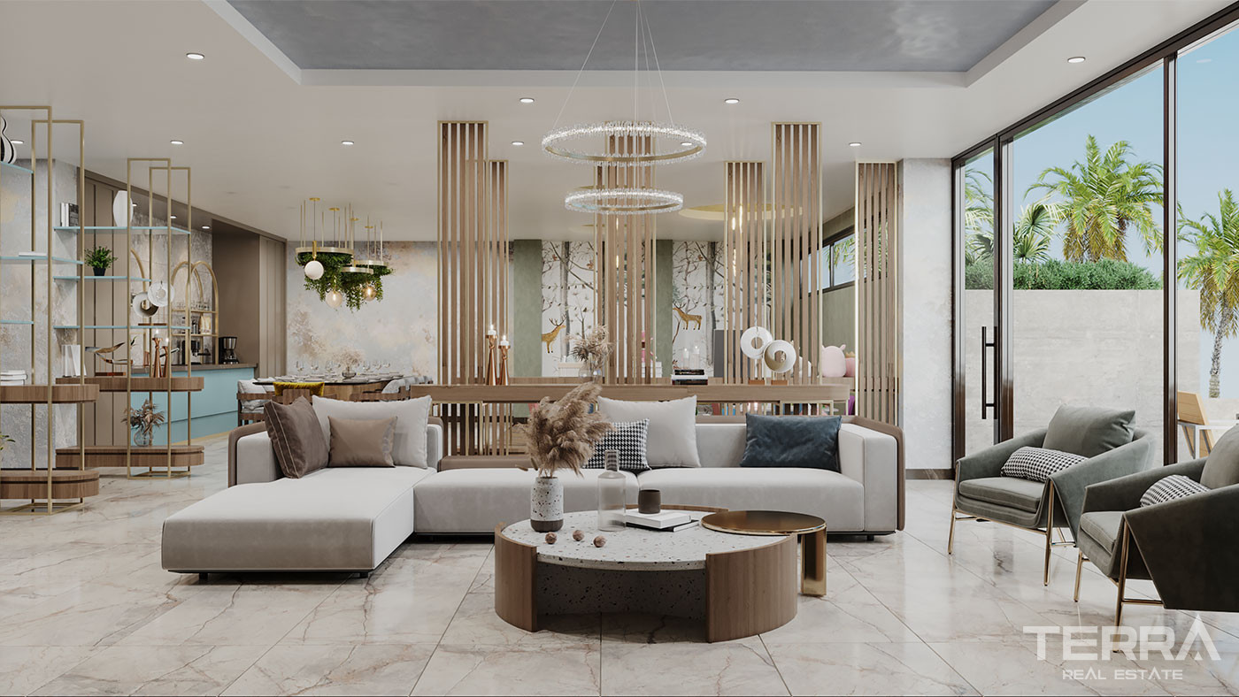 Exklusiva lägenheter nära centrum i Cikcilli, Alanya, Turkiet - 80704