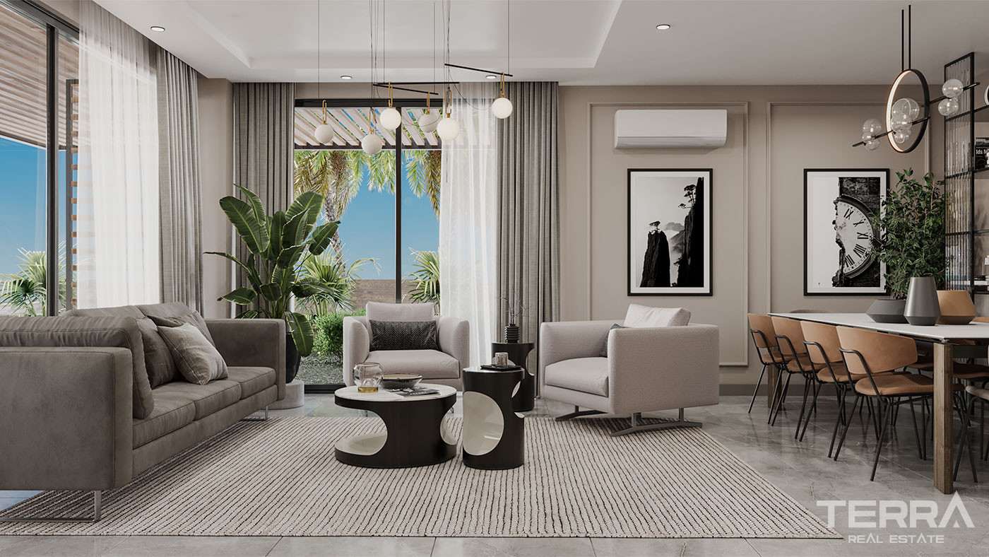 Exklusiva lägenheter nära centrum i Cikcilli, Alanya, Turkiet - 80723
