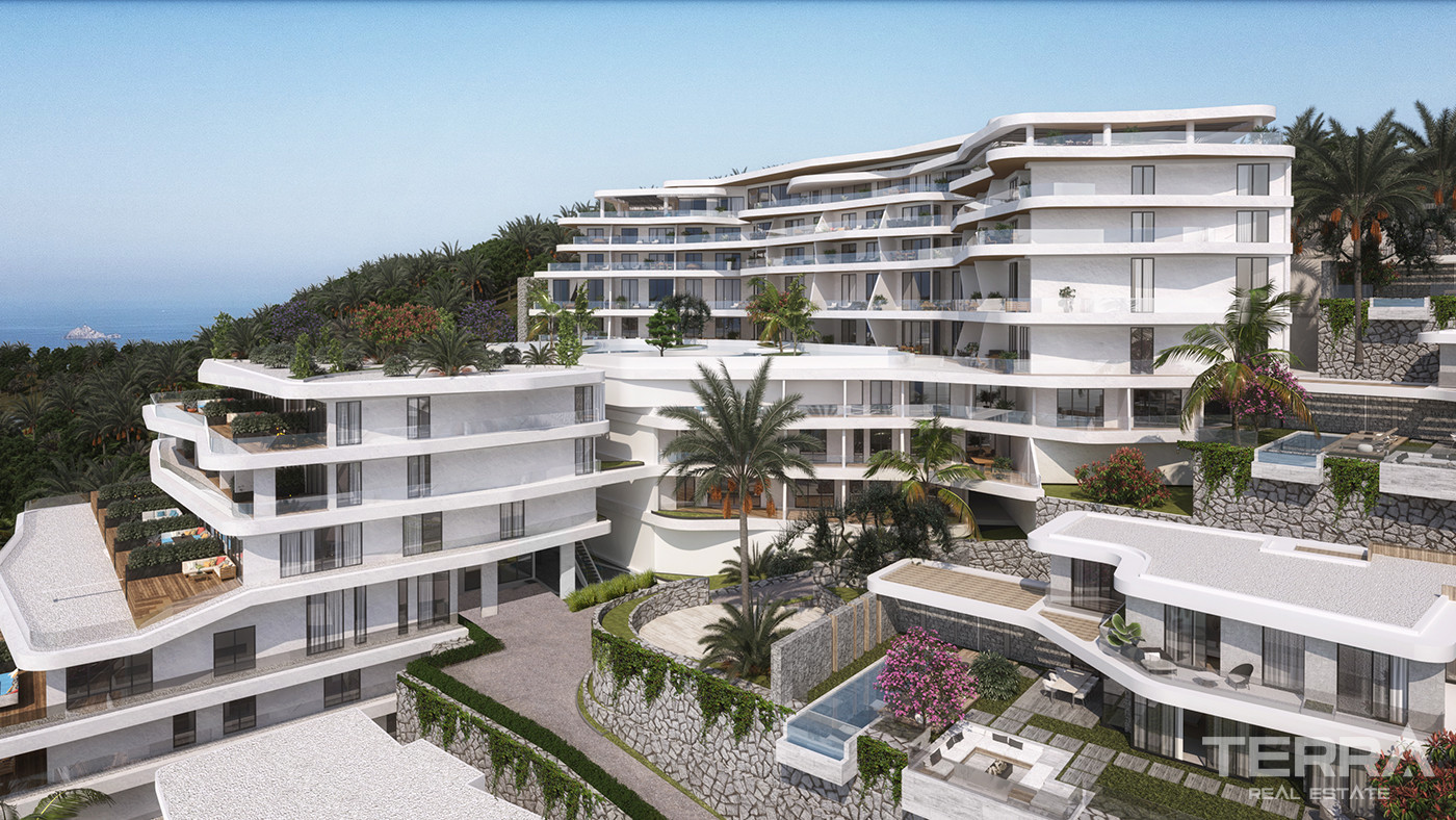 Seba Mare Gündoğan — Seafront Flats for Sale in Bodrum - 80828