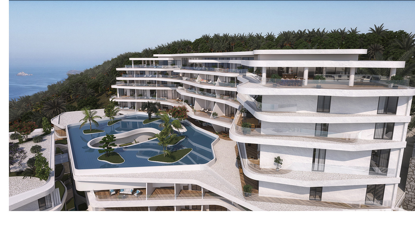 Seba Mare Gündoğan — Seafront Flats for Sale in Bodrum - 80840