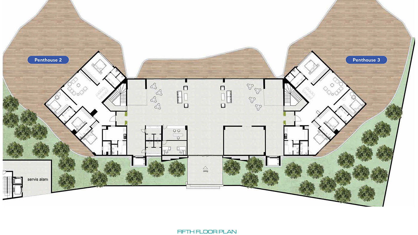 Seba Mare Gündoğan — Seafront Flats for Sale in Bodrum - 80847