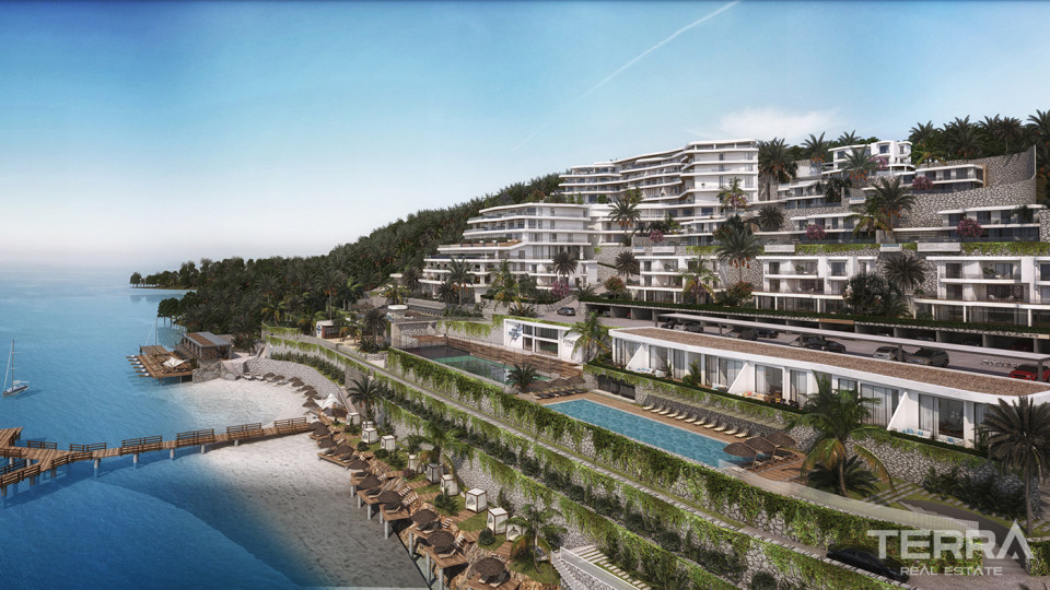 Seba Mare Gündoğan — Seafront Flats for Sale in Bodrum