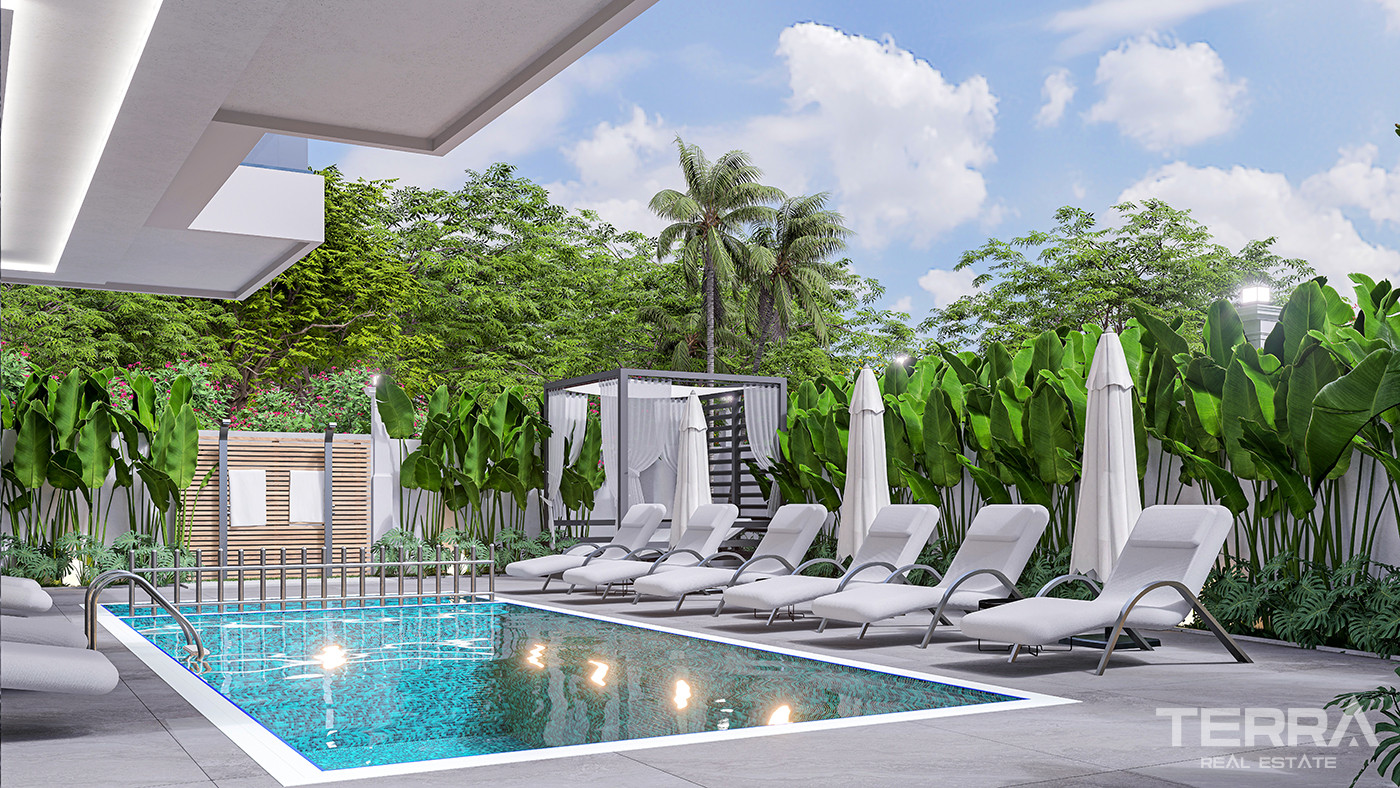 Flats in Alanya Center Close to The Beach and Daily Amenities - 80796