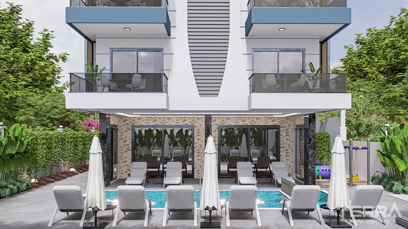 Flats in Alanya Center Close to The Beach and Daily Amenities - 80802