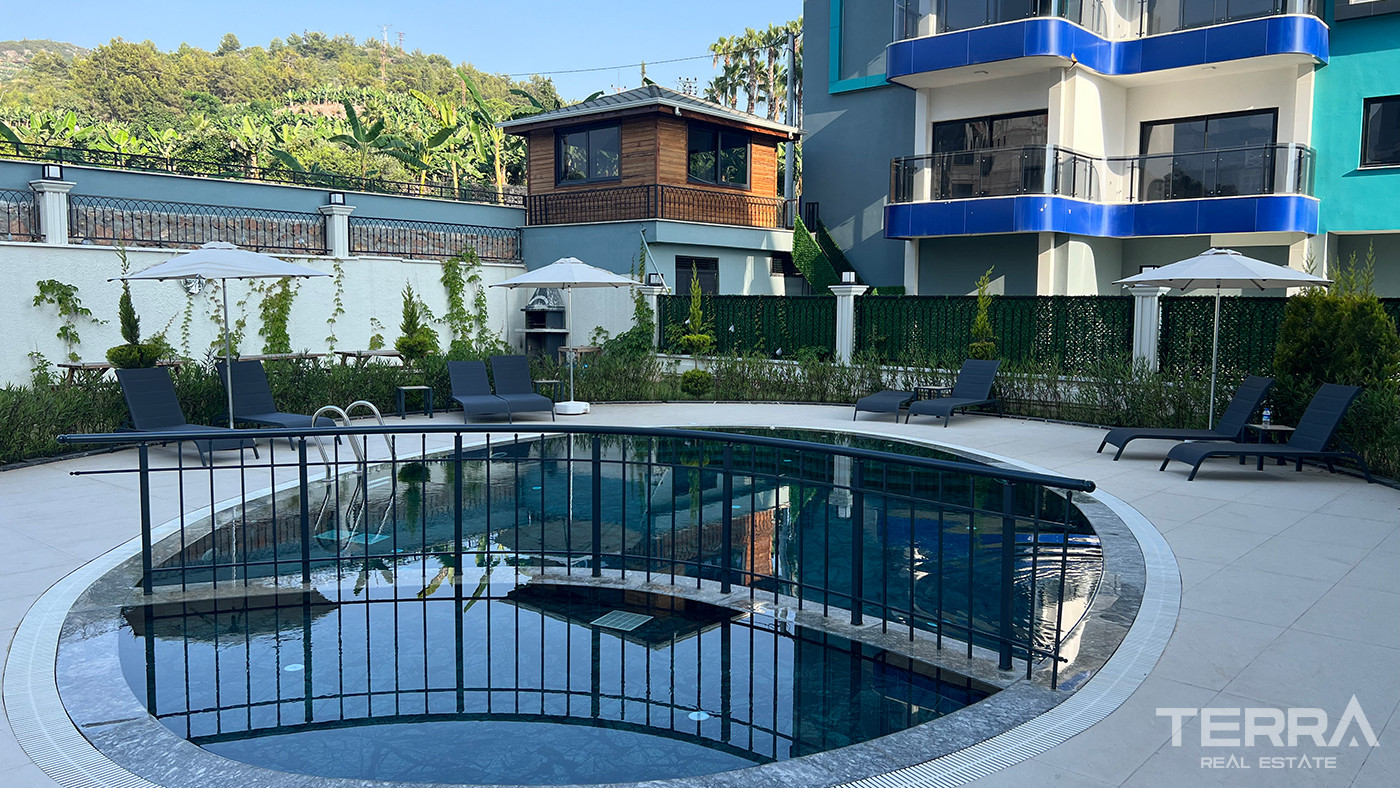 Modern Sea View Apartments Only 195 from Beach in Alanya, Kargıcak - 80907