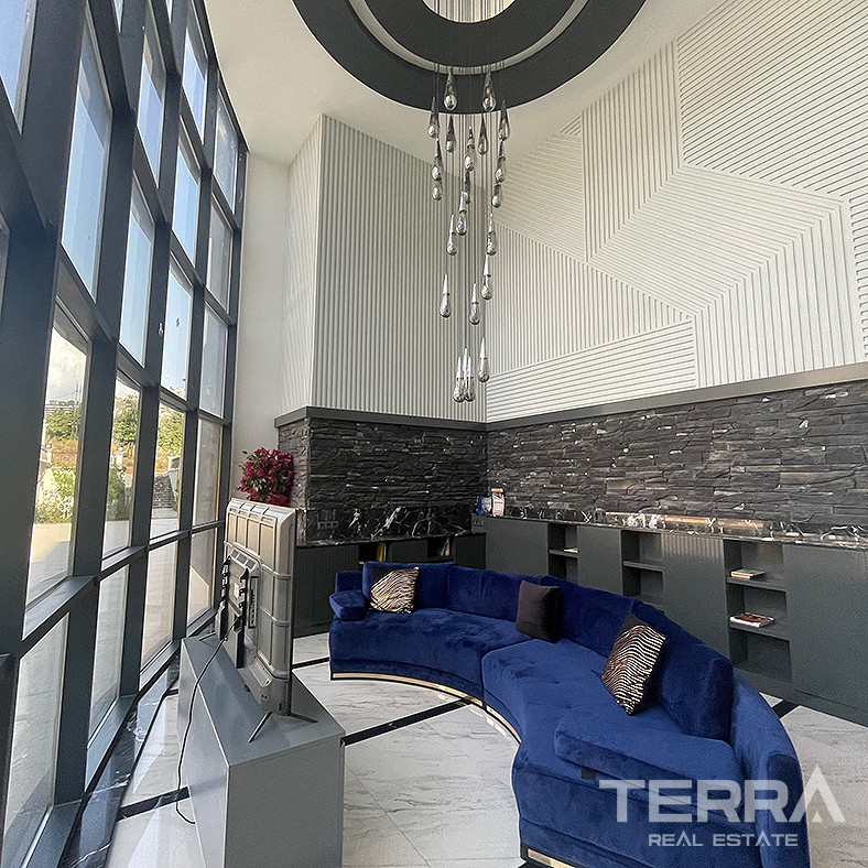 Modern Sea View Apartments Only 195 from Beach in Alanya, Kargıcak - 80908