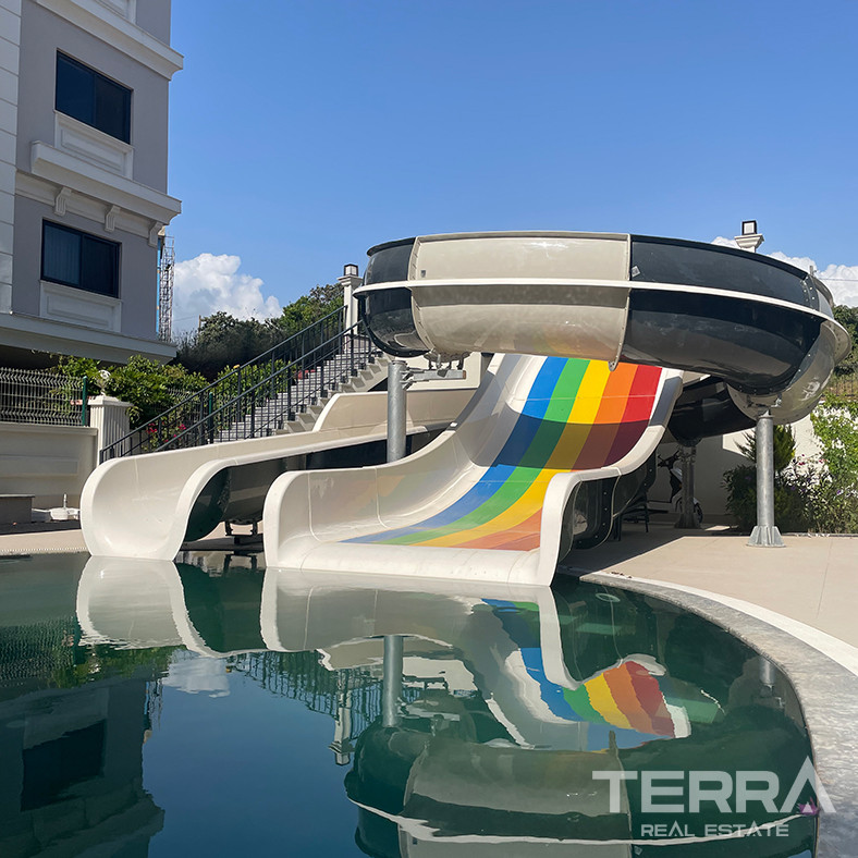 Modern Sea View Apartments Only 195 from Beach in Alanya, Kargıcak - 80916
