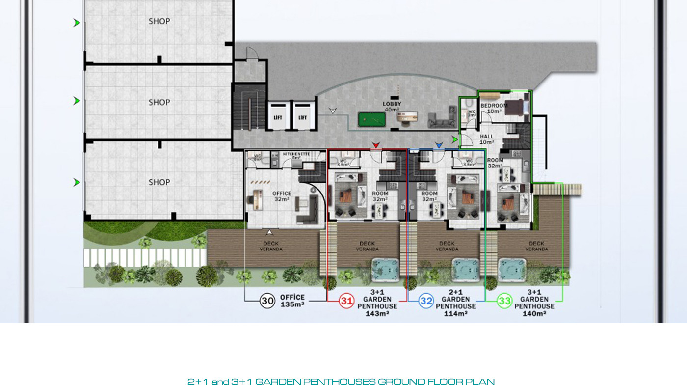 Modern Sea View Apartments Only 195 from Beach in Alanya, Kargıcak - 80920
