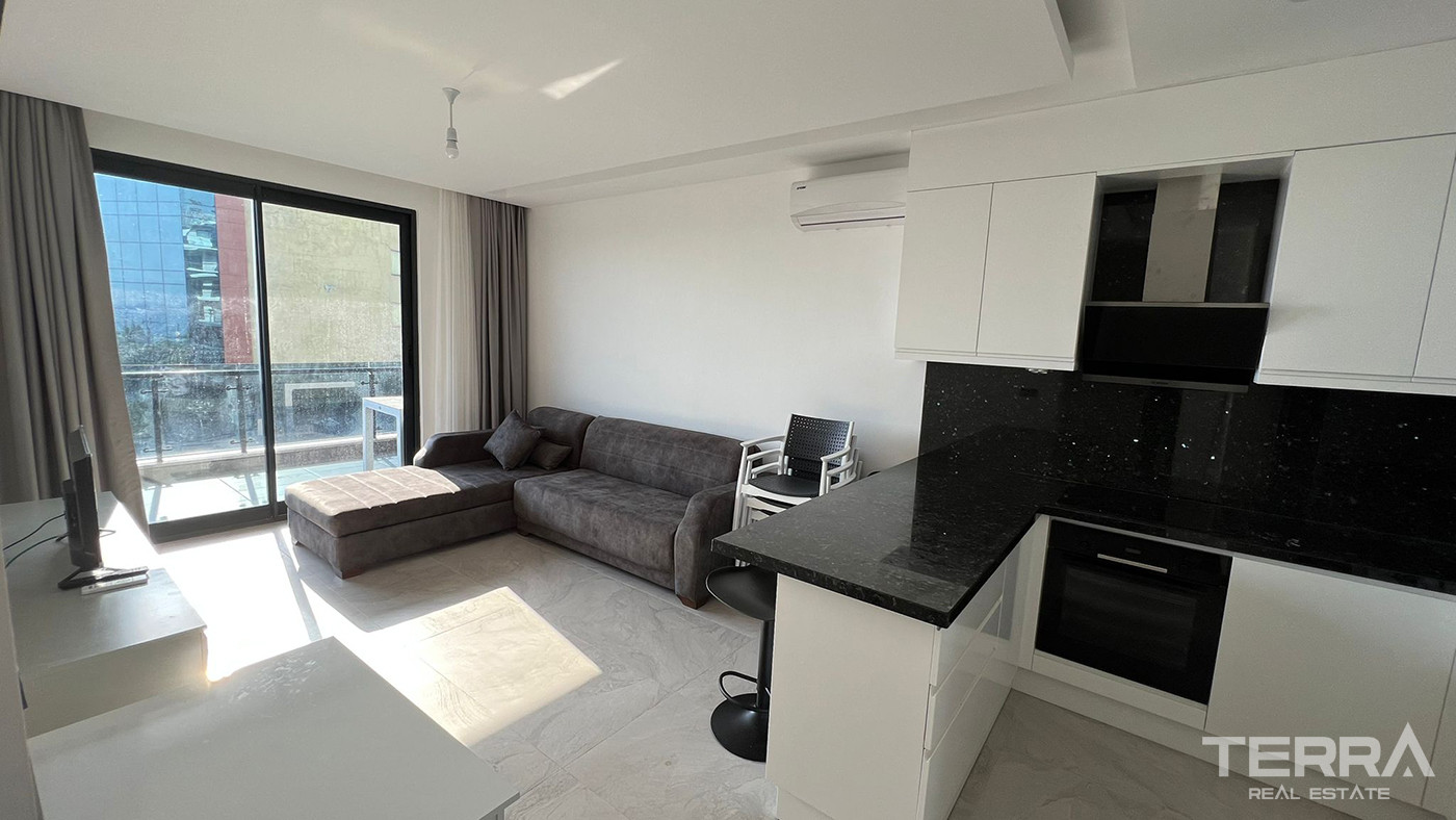 Modern Sea View Apartments Only 195 from Beach in Alanya, Kargıcak - 80922