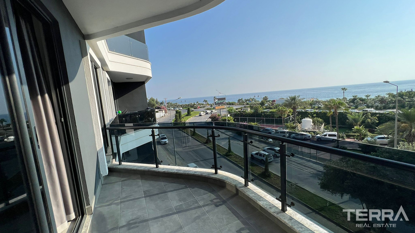 Modern Sea View Apartments Only 195 from Beach in Alanya, Kargıcak - 80924