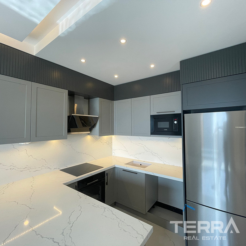 Modern Sea View Apartments Only 195 from Beach in Alanya, Kargıcak - 80939