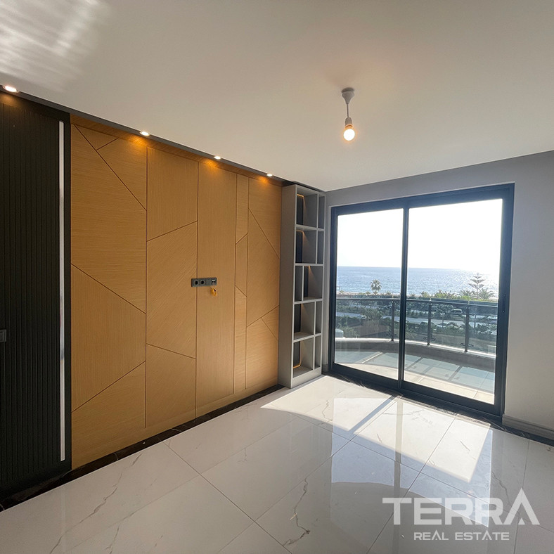 Modern Sea View Apartments Only 195 from Beach in Alanya, Kargıcak - 80941