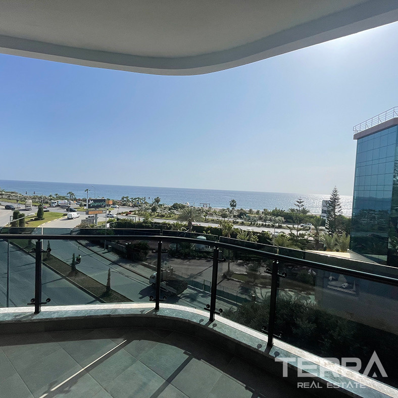 Modern Sea View Apartments Only 195 from Beach in Alanya, Kargıcak - 80942