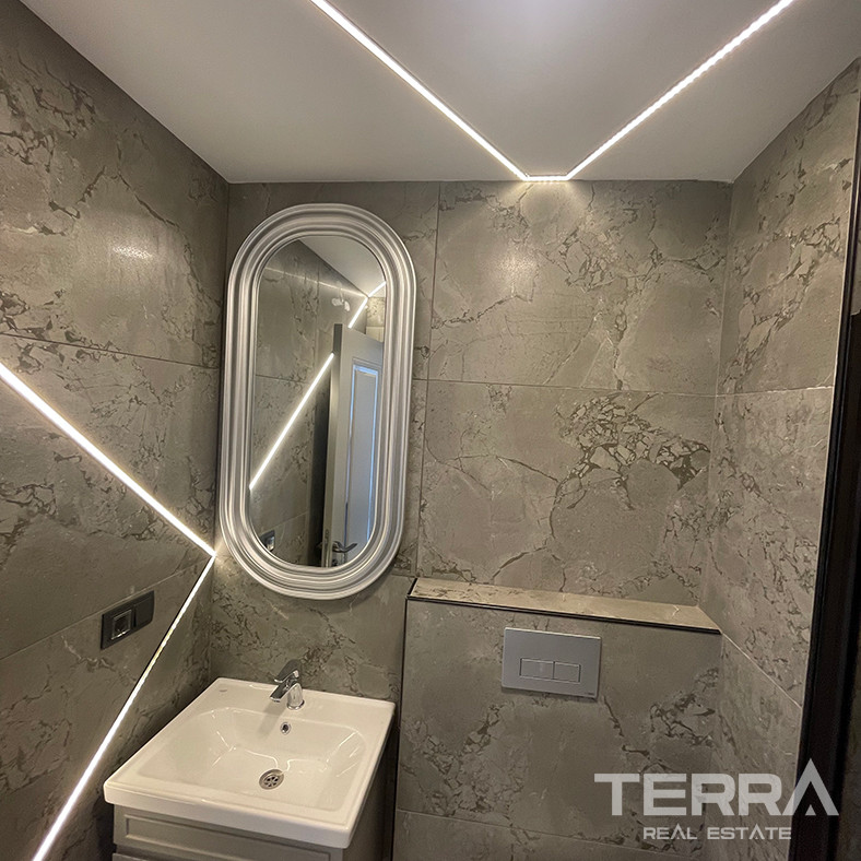 Modern Sea View Apartments Only 195 from Beach in Alanya, Kargıcak - 80946