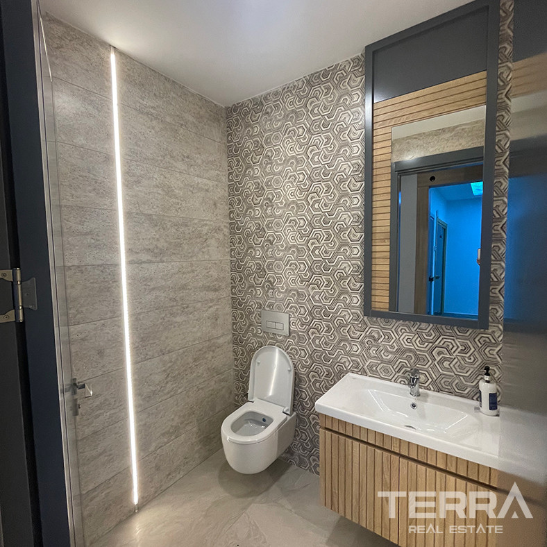 Modern Sea View Apartments Only 195 from Beach in Alanya, Kargıcak - 80948