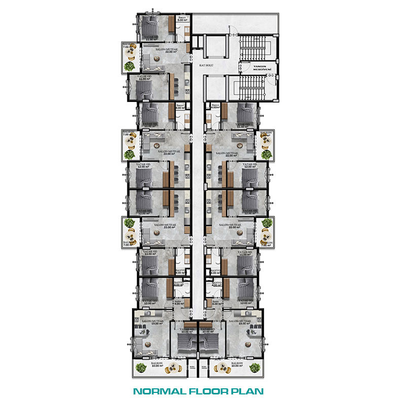 Luxury and Convenient Lifestyle from Central Alanya Apartments - 80890