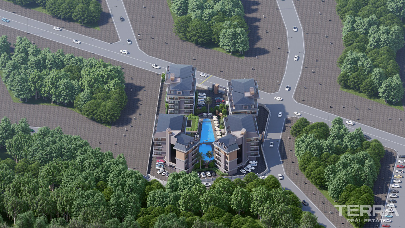 Luxury Apartments with Chic Design and Multiple Amenities in Alanya - 80963