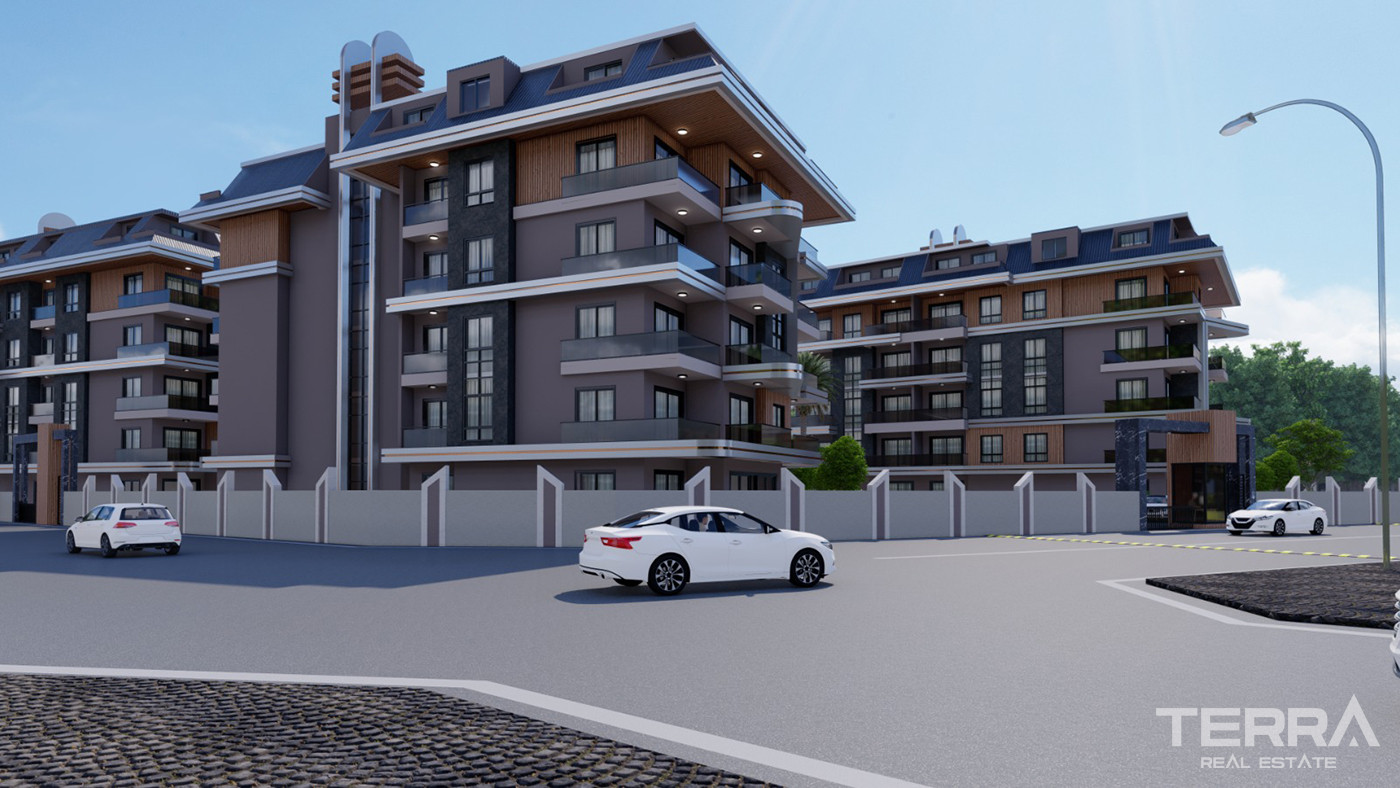 Luxury Apartments with Chic Design and Multiple Amenities in Alanya - 80970