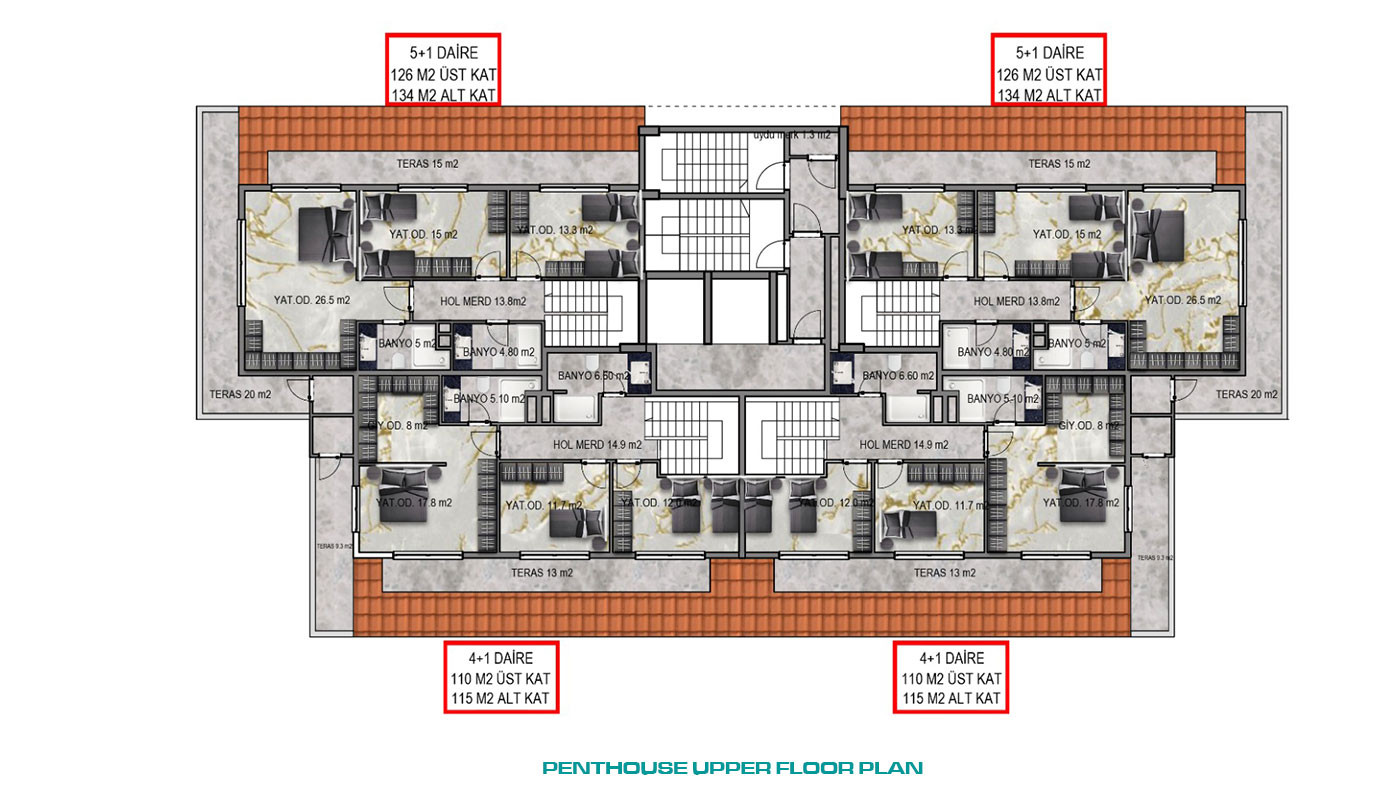 Luxury Mahmutlar Apartments with Joyful Social Amenities in Alanya - 81018