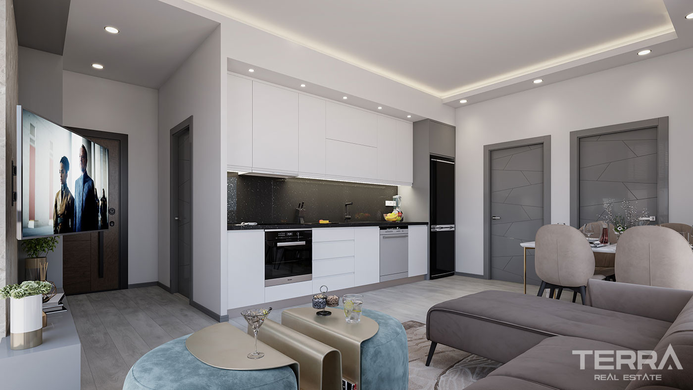 Luxury Mahmutlar Apartments with Joyful Social Amenities in Alanya - 81021