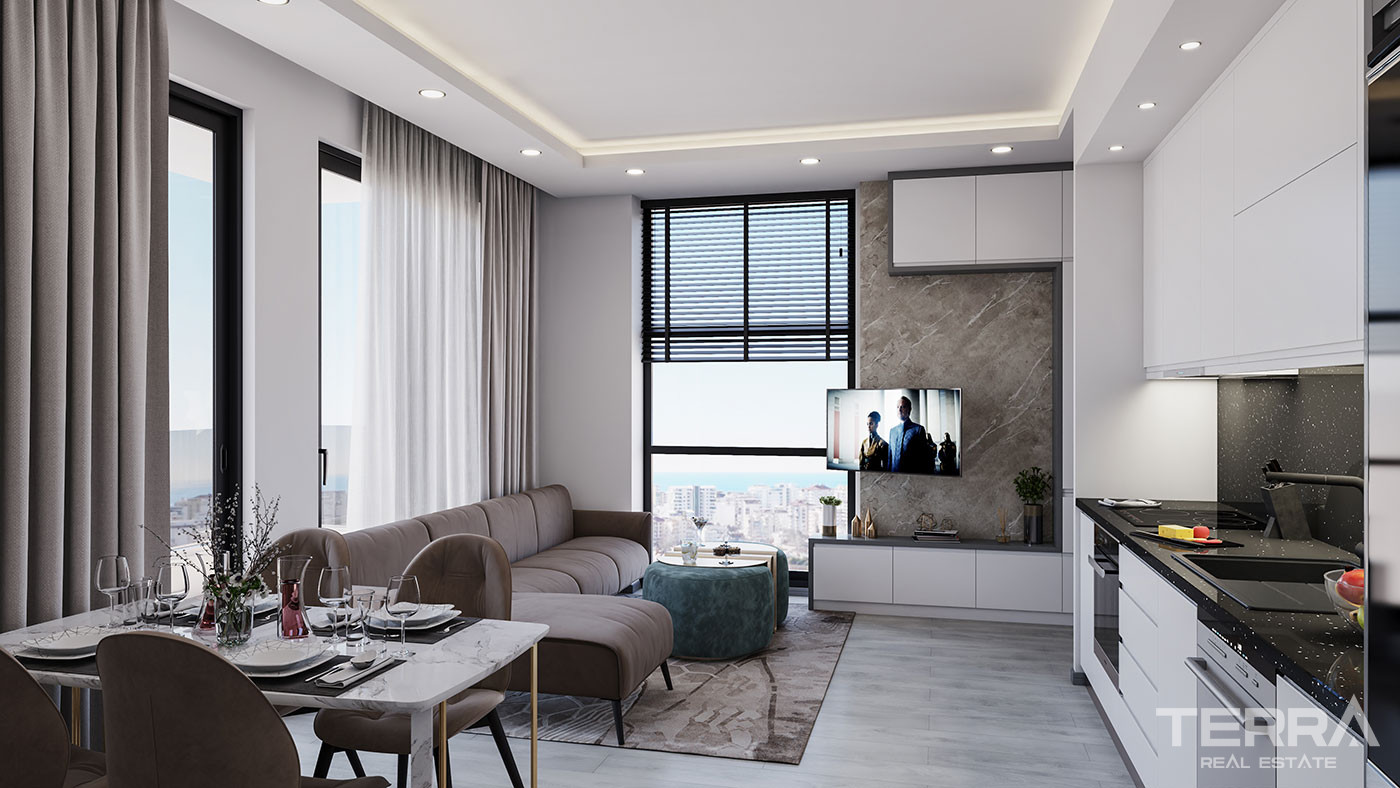 Luxury Mahmutlar Apartments with Joyful Social Amenities in Alanya - 81026