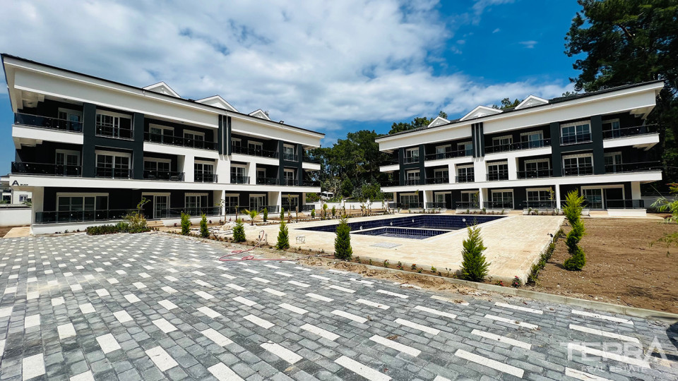 Beautiful Views from Family Concept Flats for Sale in Kemer