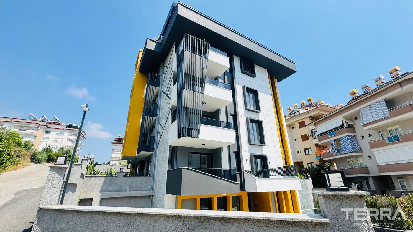 Moderna nyckelfärdiga lägenheter i hjärtat av Alanya - 112846