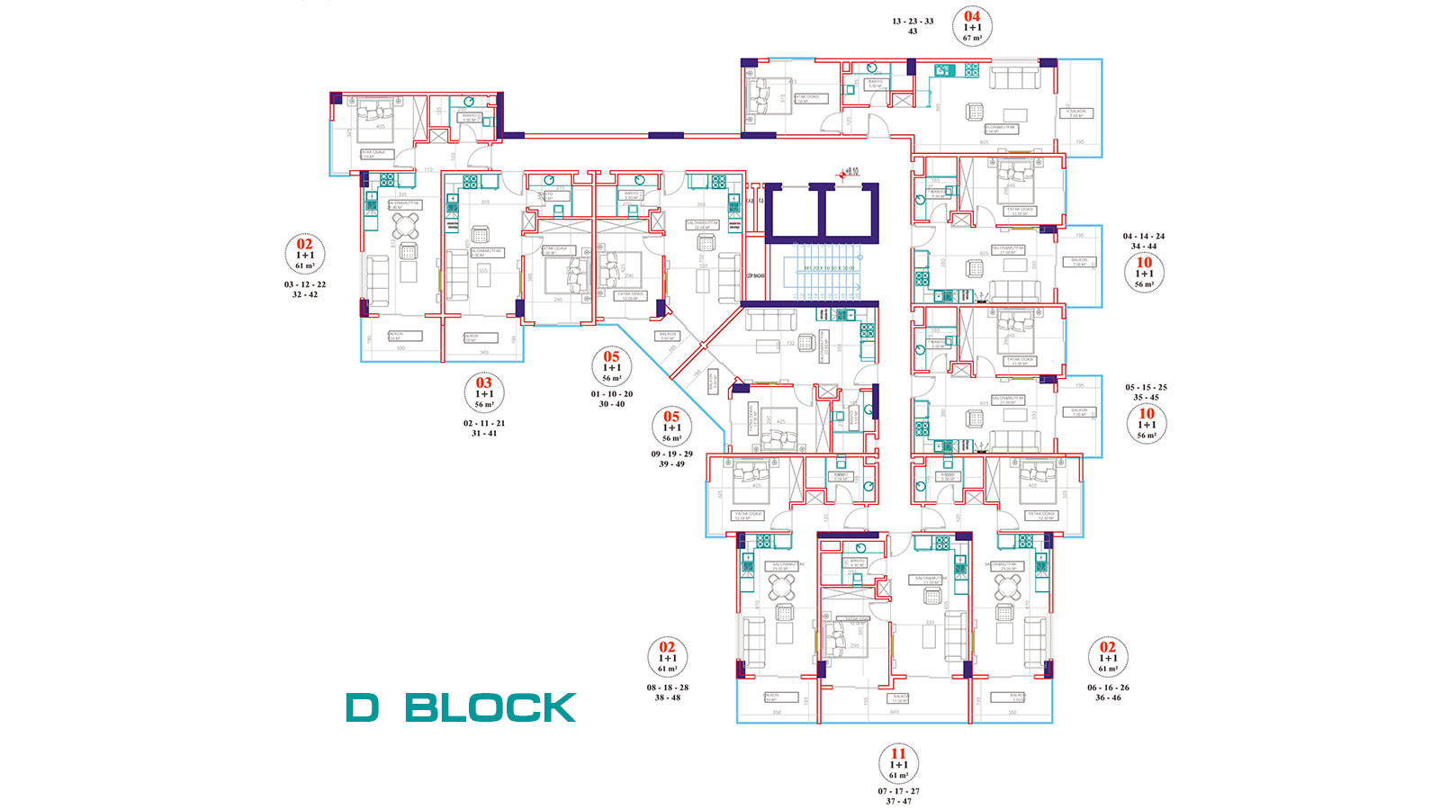 Exclusive Complex Near the Beach in Alanya with Swim Up Apartments - 101834