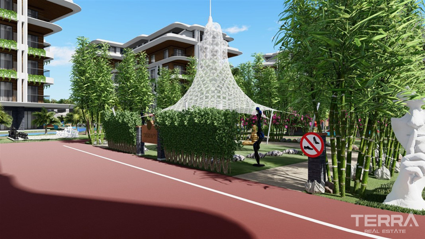 Luxury and Exclusive Concept in Family Apartments in Oba, Alanya - 81148