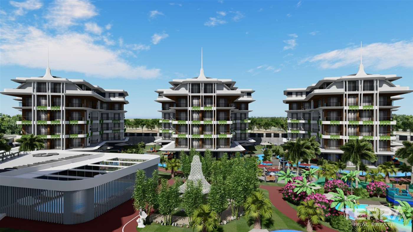 Luxury and Exclusive Concept in Family Apartments in Oba, Alanya - 81150