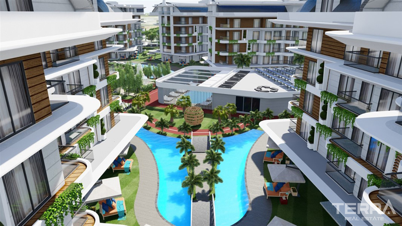 Luxury and Exclusive Concept in Family Apartments in Oba, Alanya - 81151
