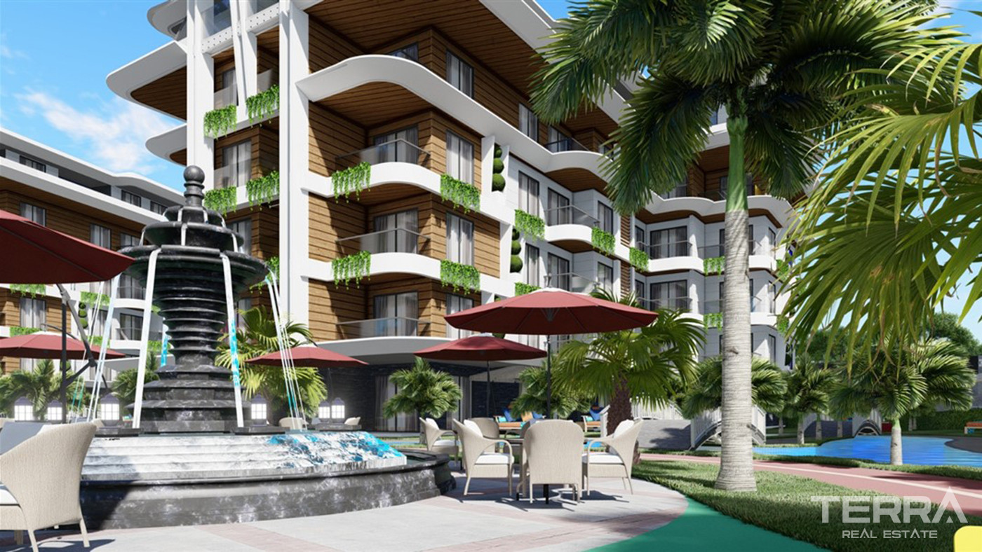 Luxury and Exclusive Concept in Family Apartments in Oba, Alanya - 81152