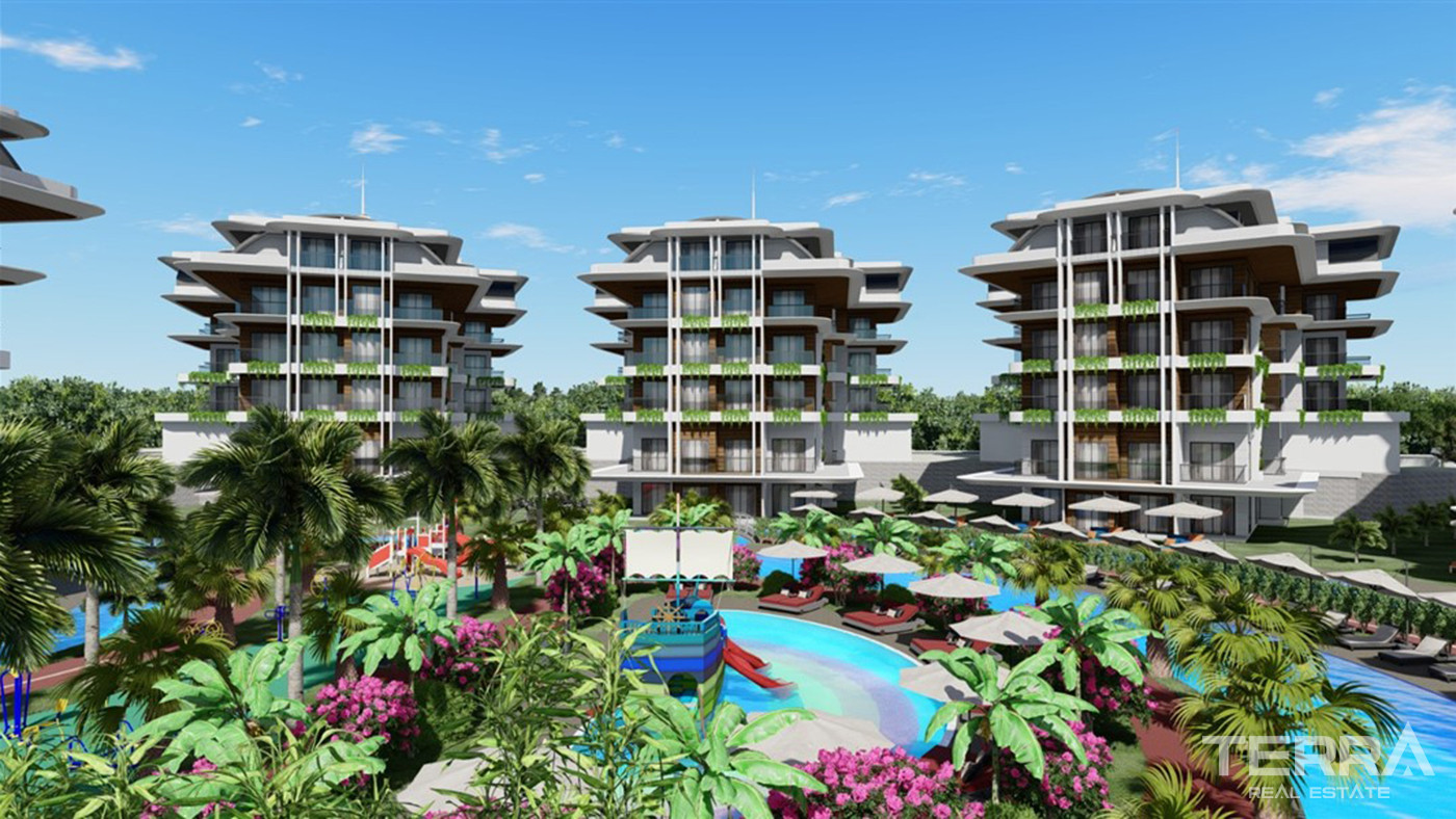 Luxury and Exclusive Concept in Family Apartments in Oba, Alanya - 81153