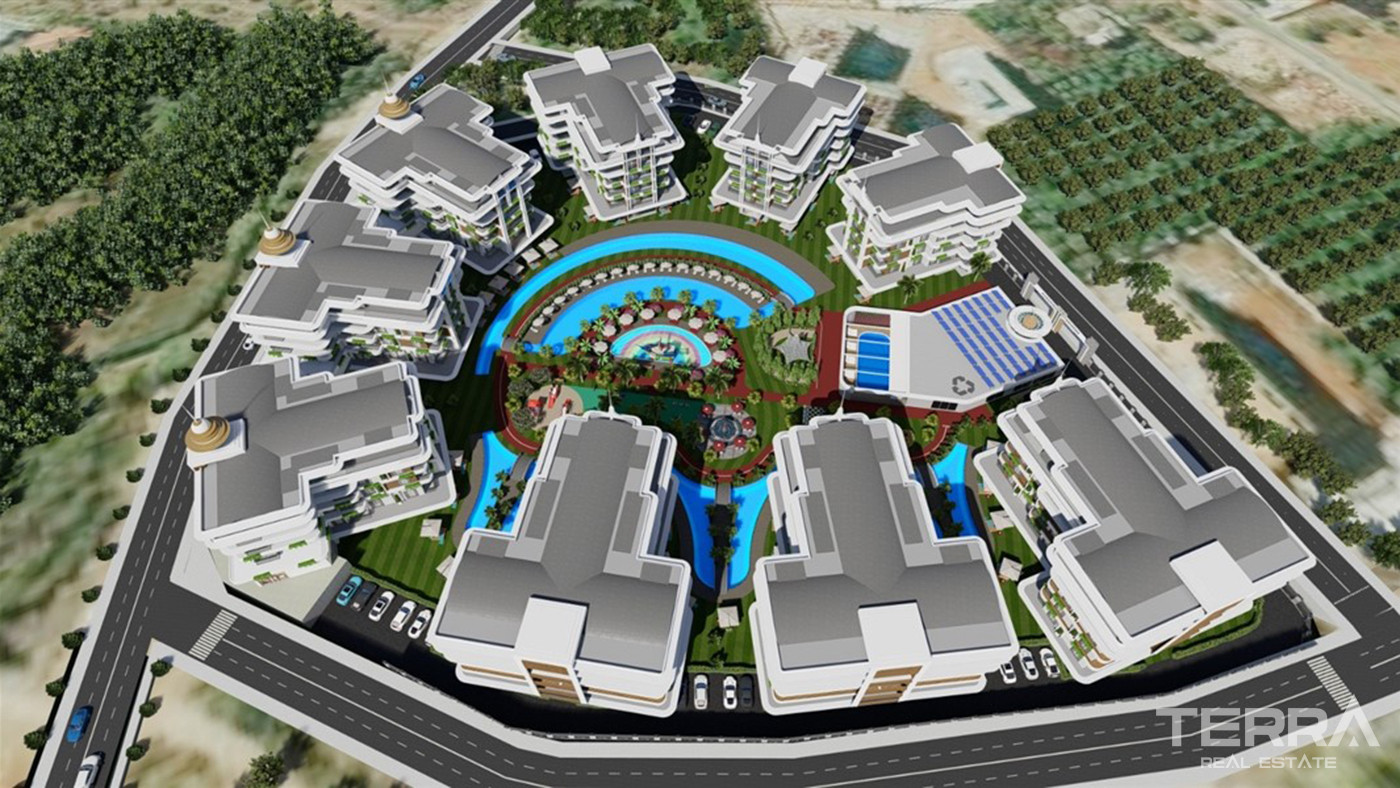 Luxury and Exclusive Concept in Family Apartments in Oba, Alanya - 81155