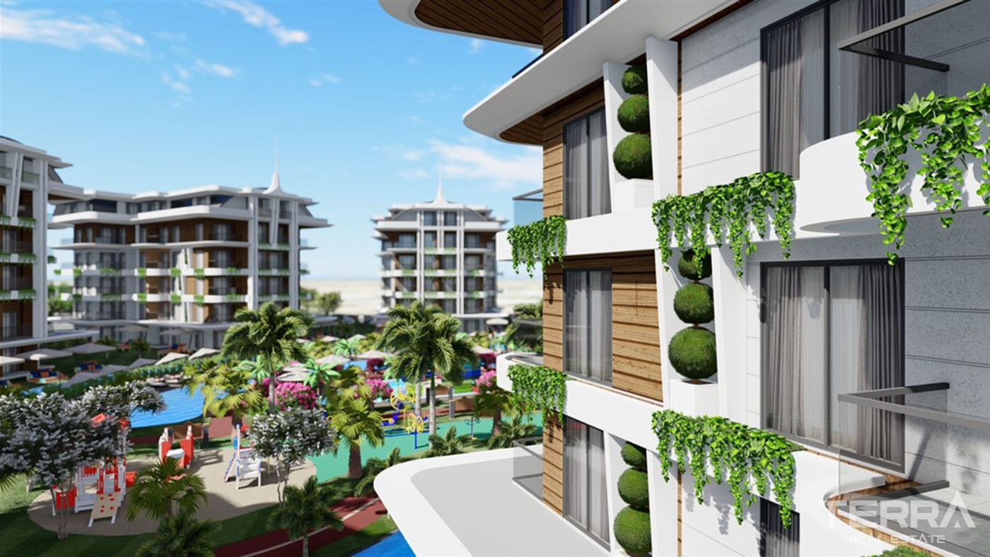 Luxury and Exclusive Concept in Family Apartments in Oba, Alanya - 81156