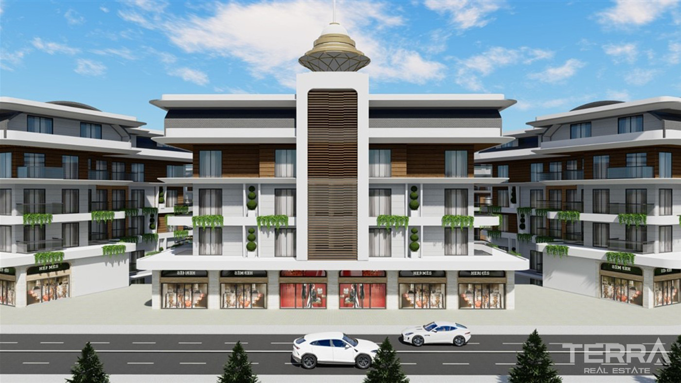 Luxury and Exclusive Concept in Family Apartments in Oba, Alanya - 81157