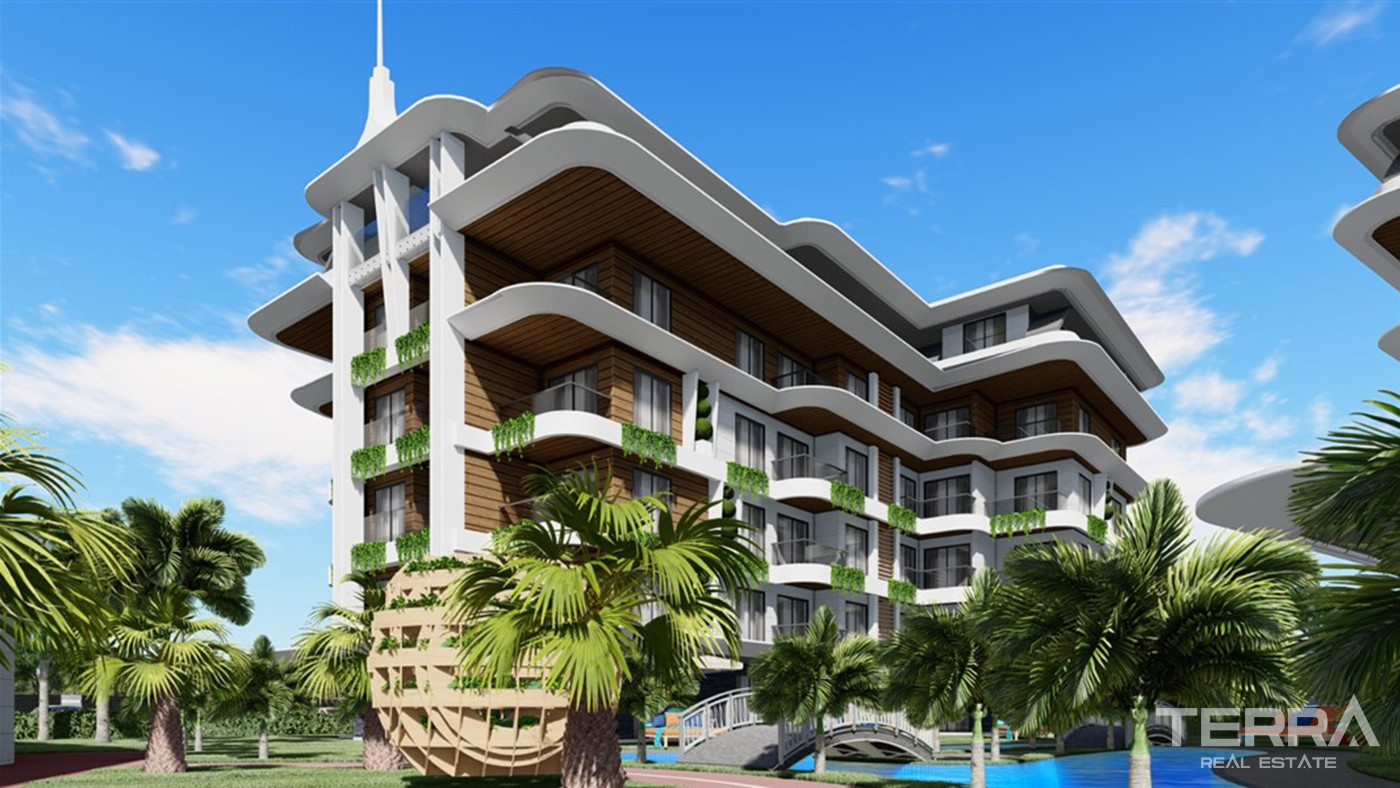 Luxury and Exclusive Concept in Family Apartments in Oba, Alanya - 81159