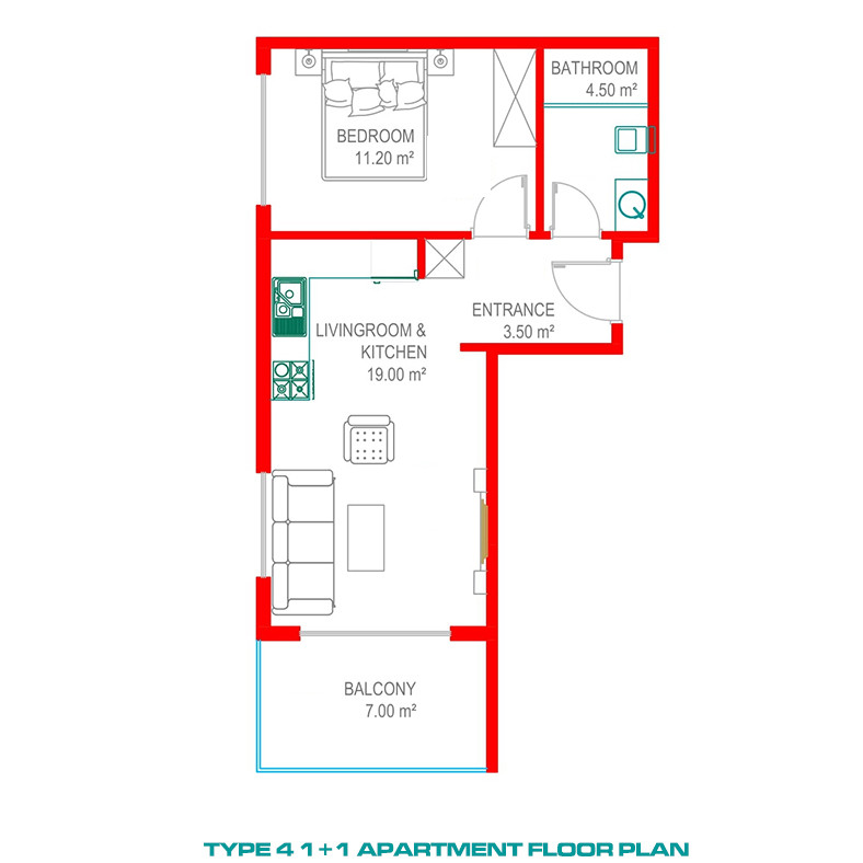 Luxury and Exclusive Concept in Family Apartments in Oba, Alanya - 81169
