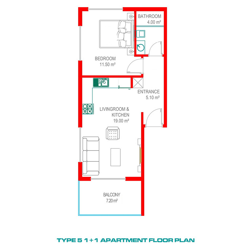Luxury and Exclusive Concept in Family Apartments in Oba, Alanya - 81170