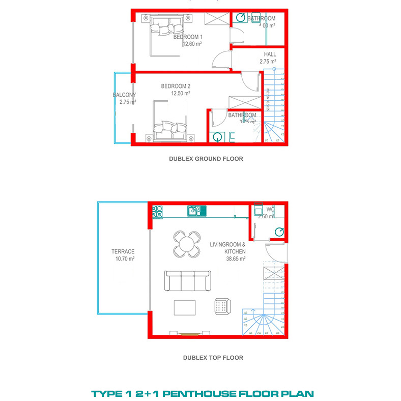 Luxury and Exclusive Concept in Family Apartments in Oba, Alanya - 81171